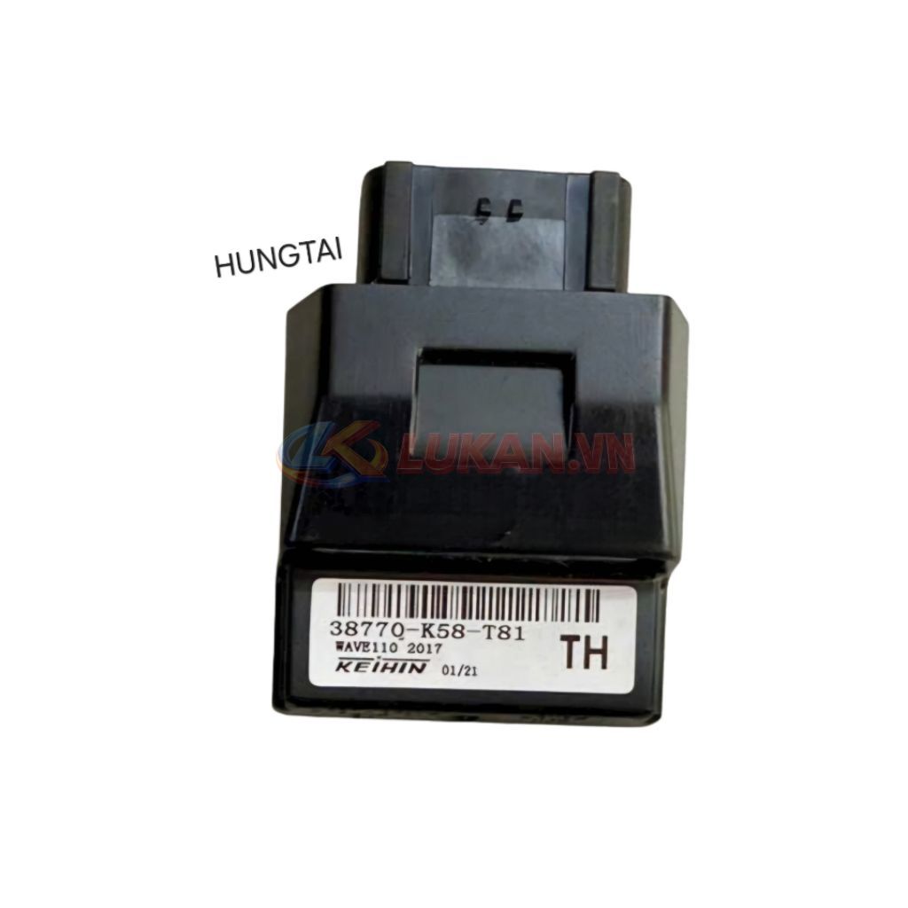 Cục IC, ECU đánh lửa điện xe WAVE Thái 110i 2017.... zin 38770-K58-T81