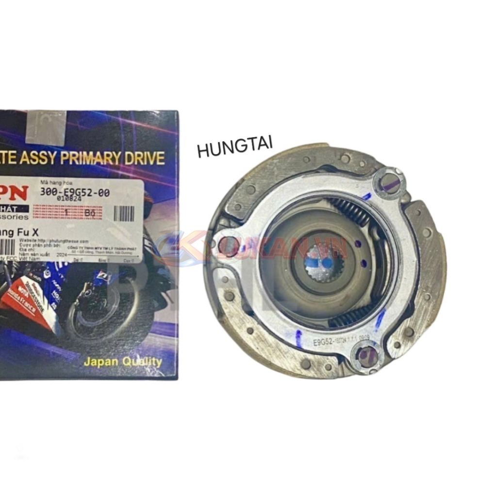 Cụm bố chuông nồi côn ba càng xe FUTURE 2, NEO, X 125... chính hãng FCC - Ảnh 2