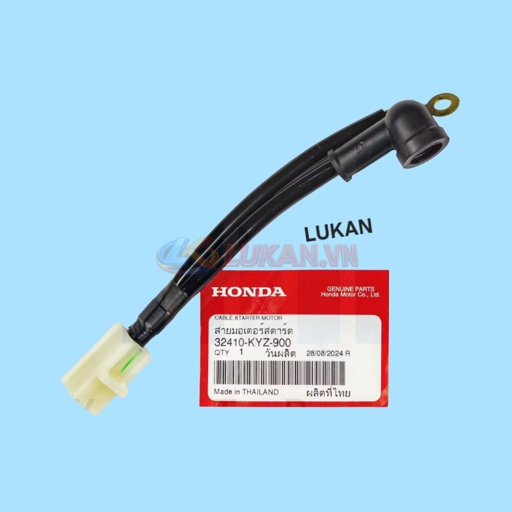 Dây điện củ motor đề khởi động FUTURE MẬP, LED, WAVE 125, MSX.... zin 32410-KYZ-900 - Ảnh 8