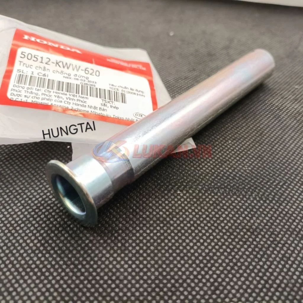 Trục cốt chân chống đứng, giữa xe FUTURE MẬP, LED 125... zin 50512-KWW-620 - Ảnh 4