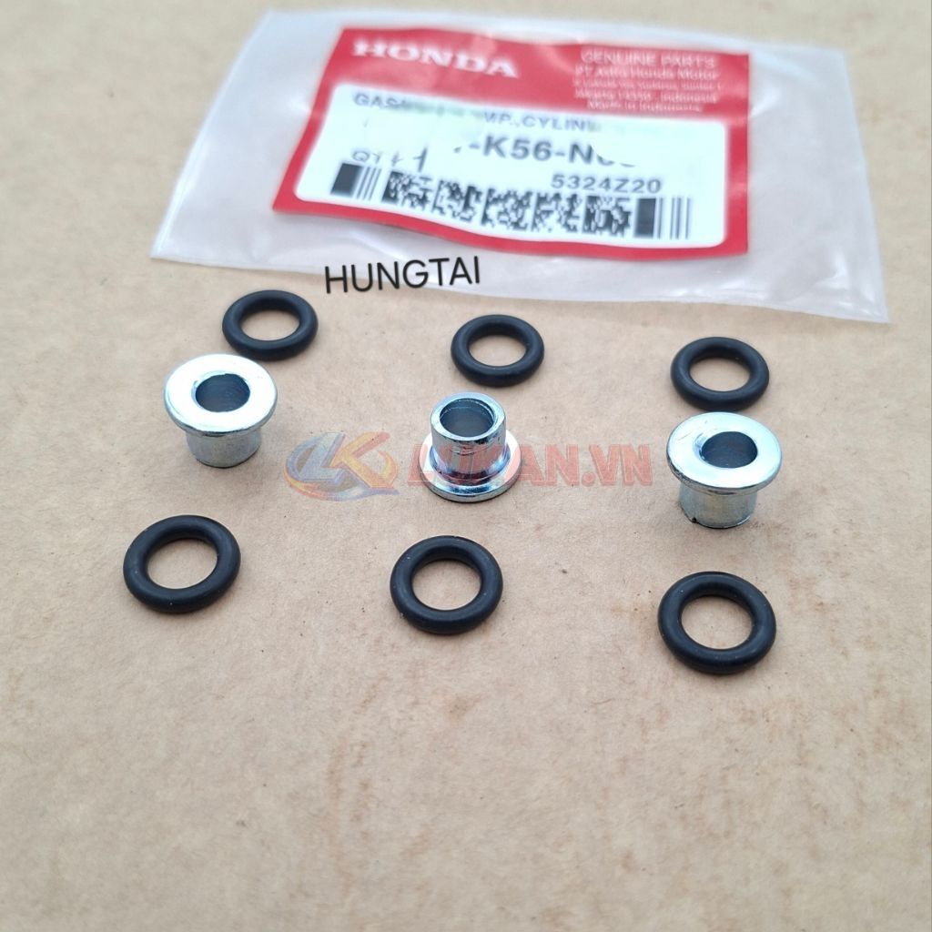 Bộ khâu, ắc cao su chụp đít pô ống xã xe WINNER 150.... - Ảnh 2