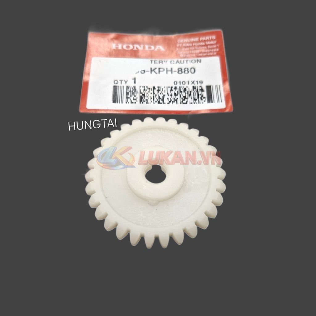 Bánh răng nhựa, nhông bơm dầu, nhớt FUTURE 2, NEO, MẬP, LED 125.... zin - Ảnh 4