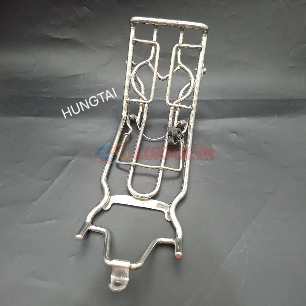 Baga inox treo, kẹp để đồ xe FUTURE 2, WAVE 125... 10 ly - Ảnh 4