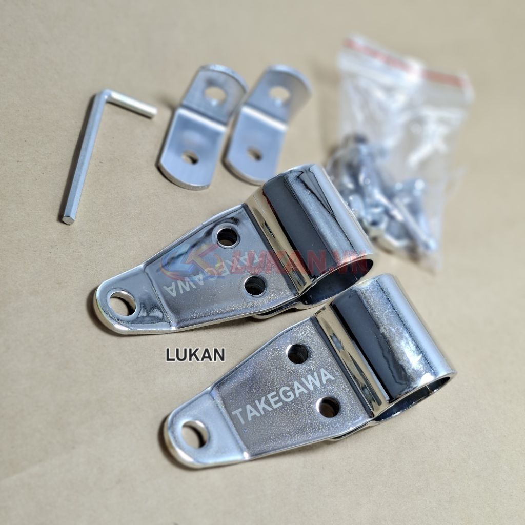 Bộ pass tai thỏ pha chóa đèn trước xe CD, CL, 67.... trắng - Ảnh 4