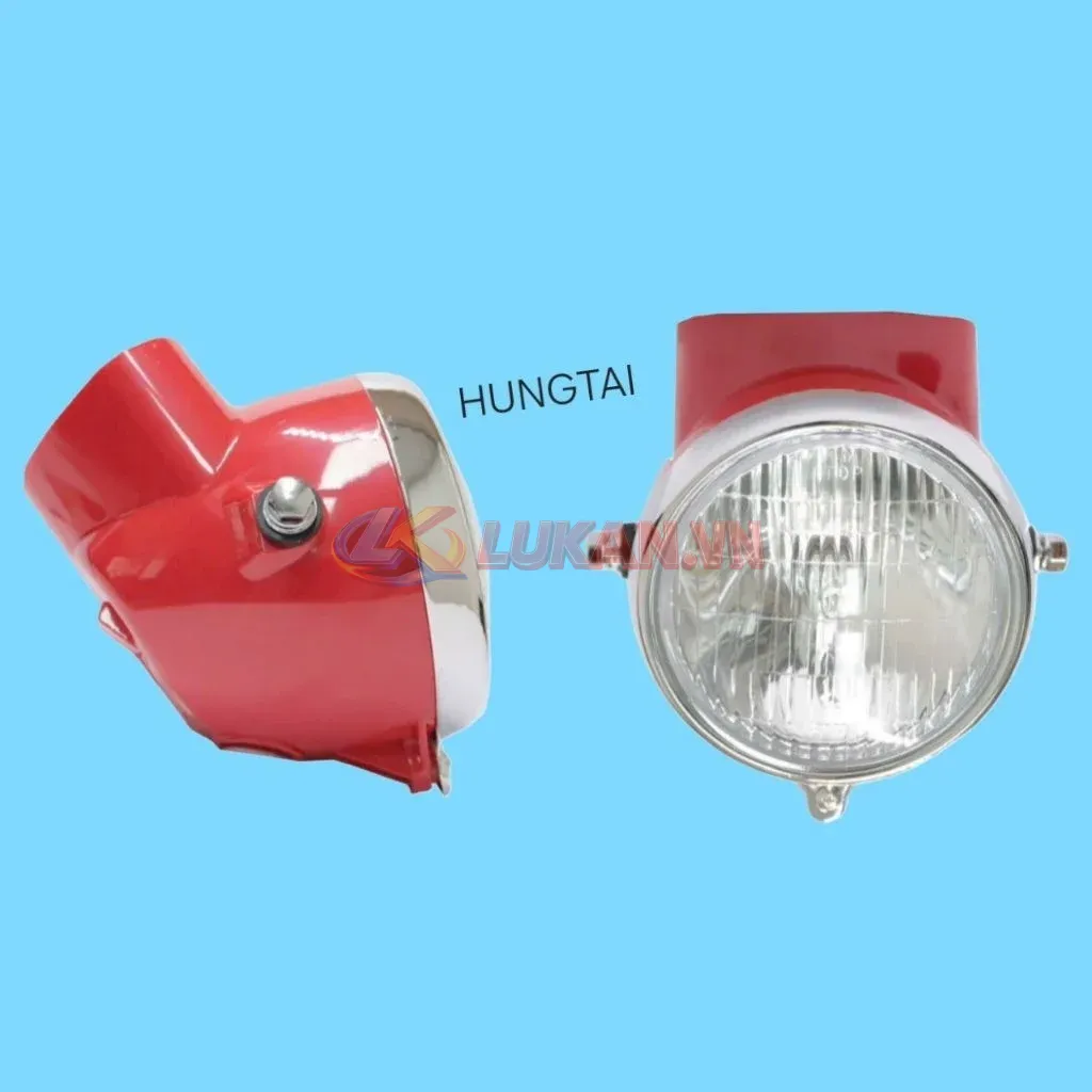 Pha chóa đèn trước xe 67, CD, CL... đỏ - Ảnh 2