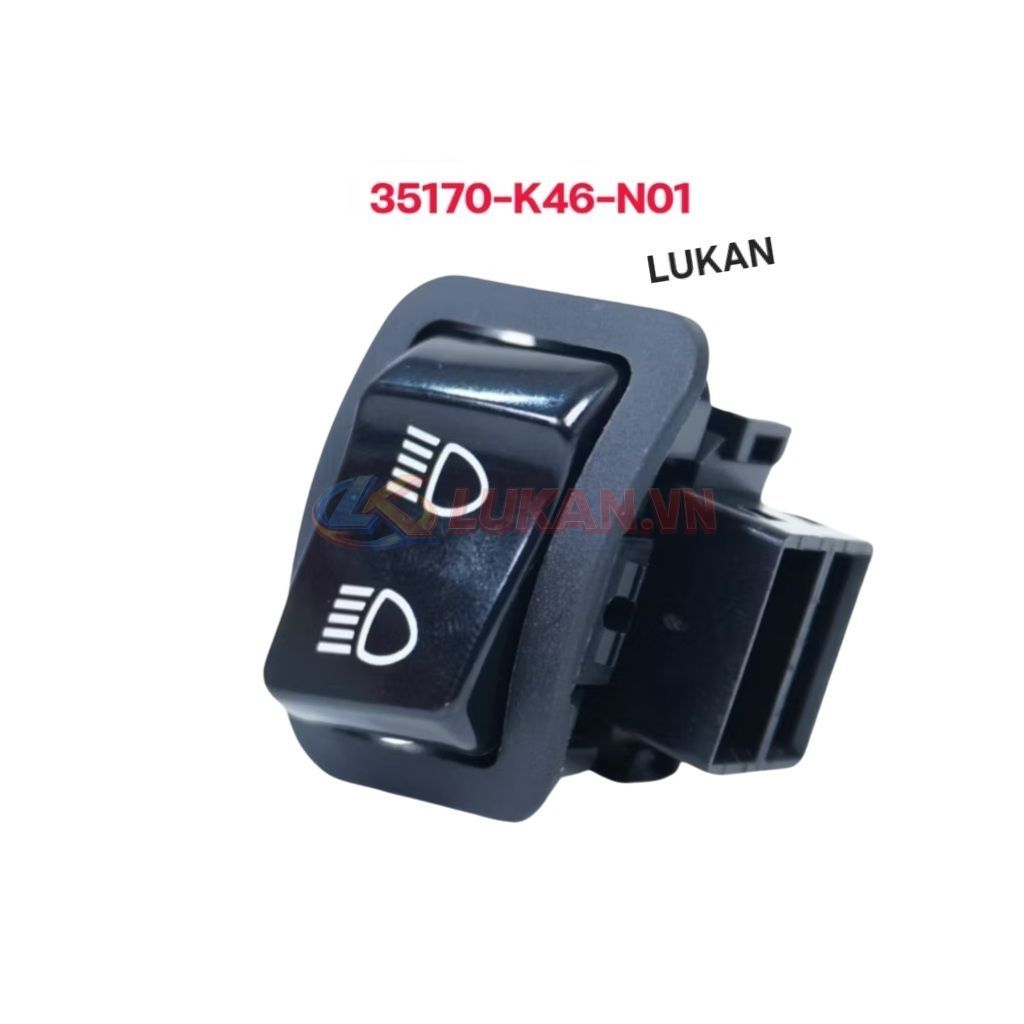 Nút công tắc pha cos đèn xe WINNER 150, FUTURE LED 125.... zin 35710-K46-N01