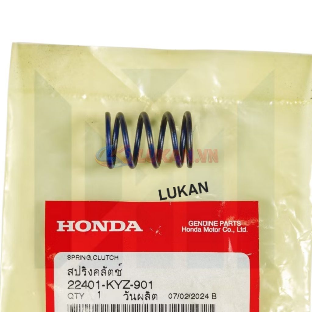 Lò xo nồi côn, ly hợp FUTURE MẬP, LED, WAVE 125... zin 22401-KYZ-901 - Ảnh 6