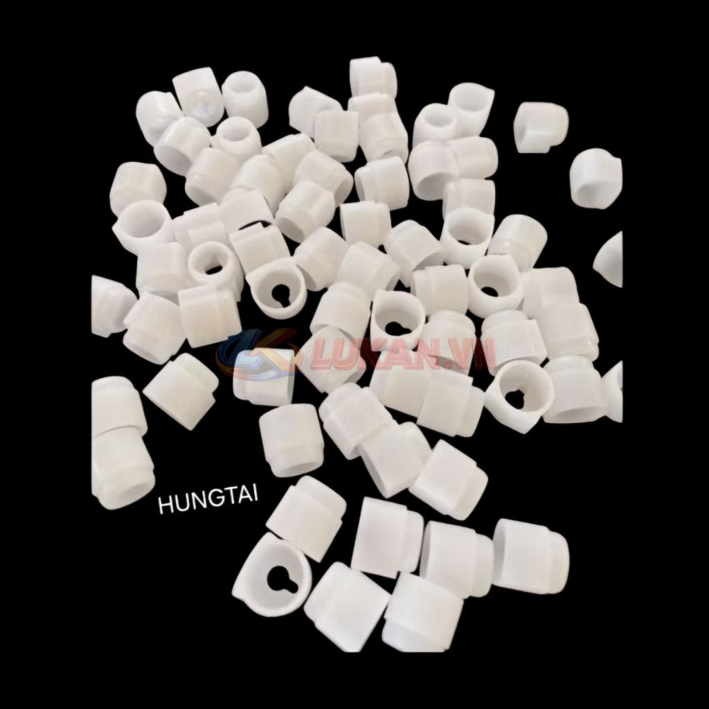 Nắp nhựa chặn lò xo dây ga bình xăng con ga dẹp, PWK.... - Ảnh 2