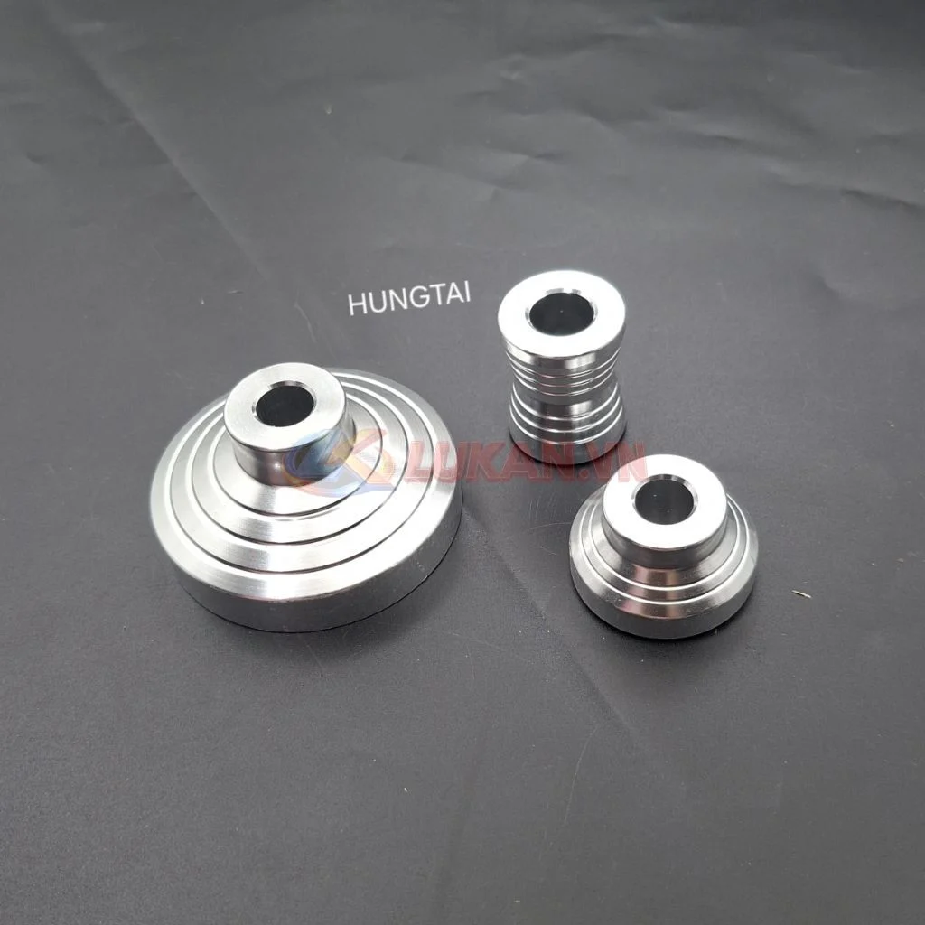 Chụp cóc nhông, canh đùm bánh trước CNC WAVE A, RS, S100, FUTURE NEO 125.... - Ảnh 2
