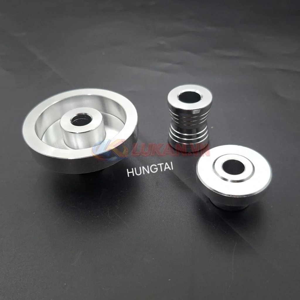 Chụp cóc nhông, canh đùm bánh trước CNC WAVE A, RS, S100, FUTURE NEO 125.... - Ảnh 3