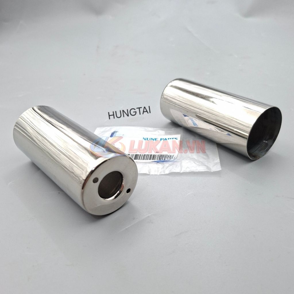 Cặp võ phuộc, giảm sóc sau trắng inox xe FUTURE 1 đời đầu - Ảnh 2