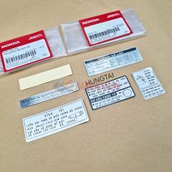 Bộ 6 tem dán thông số xe FUTURE 1 đời đầu zin Honda