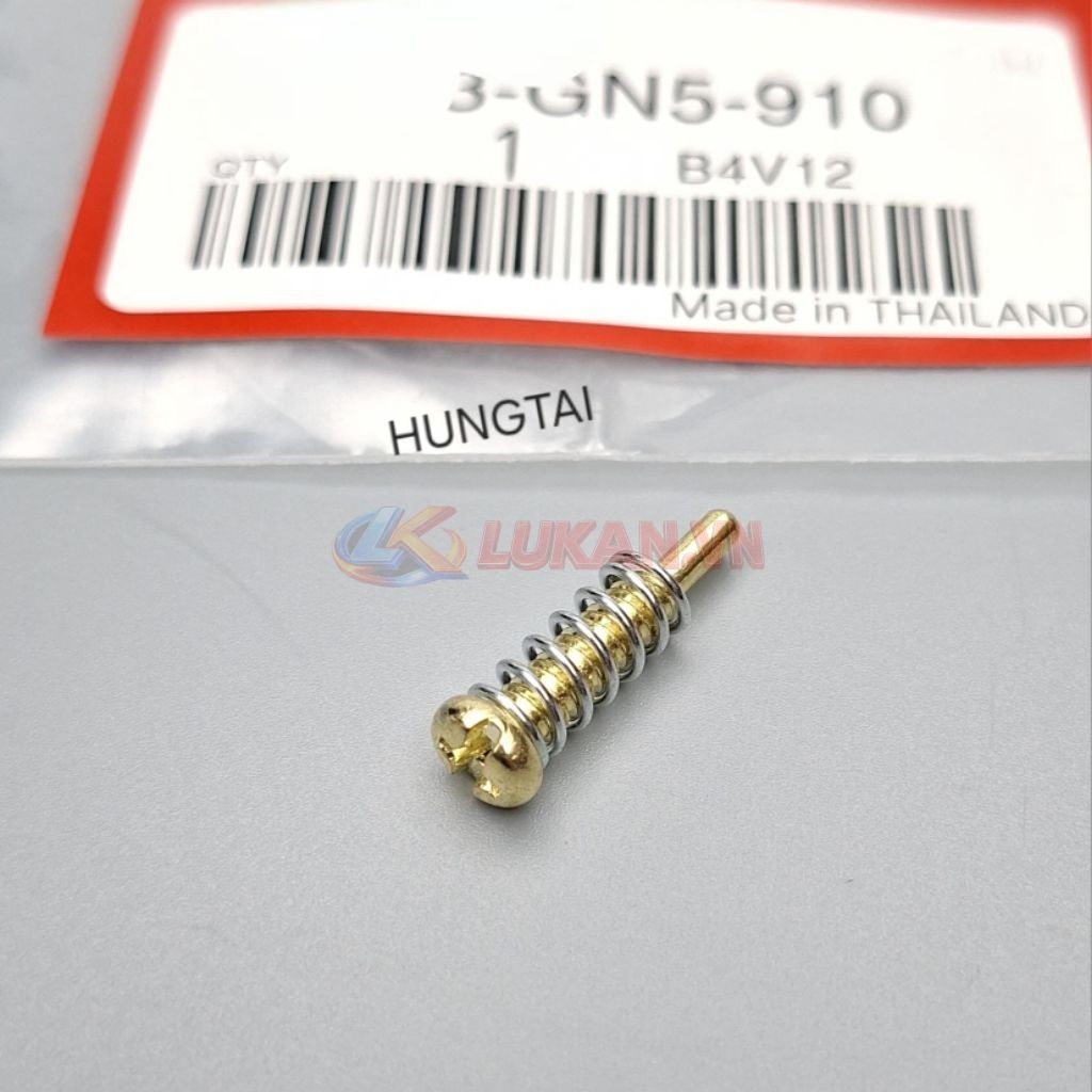 Ốc vít lò xo chỉnh garanti bình xăng con DREAM, WAVE, CUB..... zin chế hòa khí - Ảnh 8