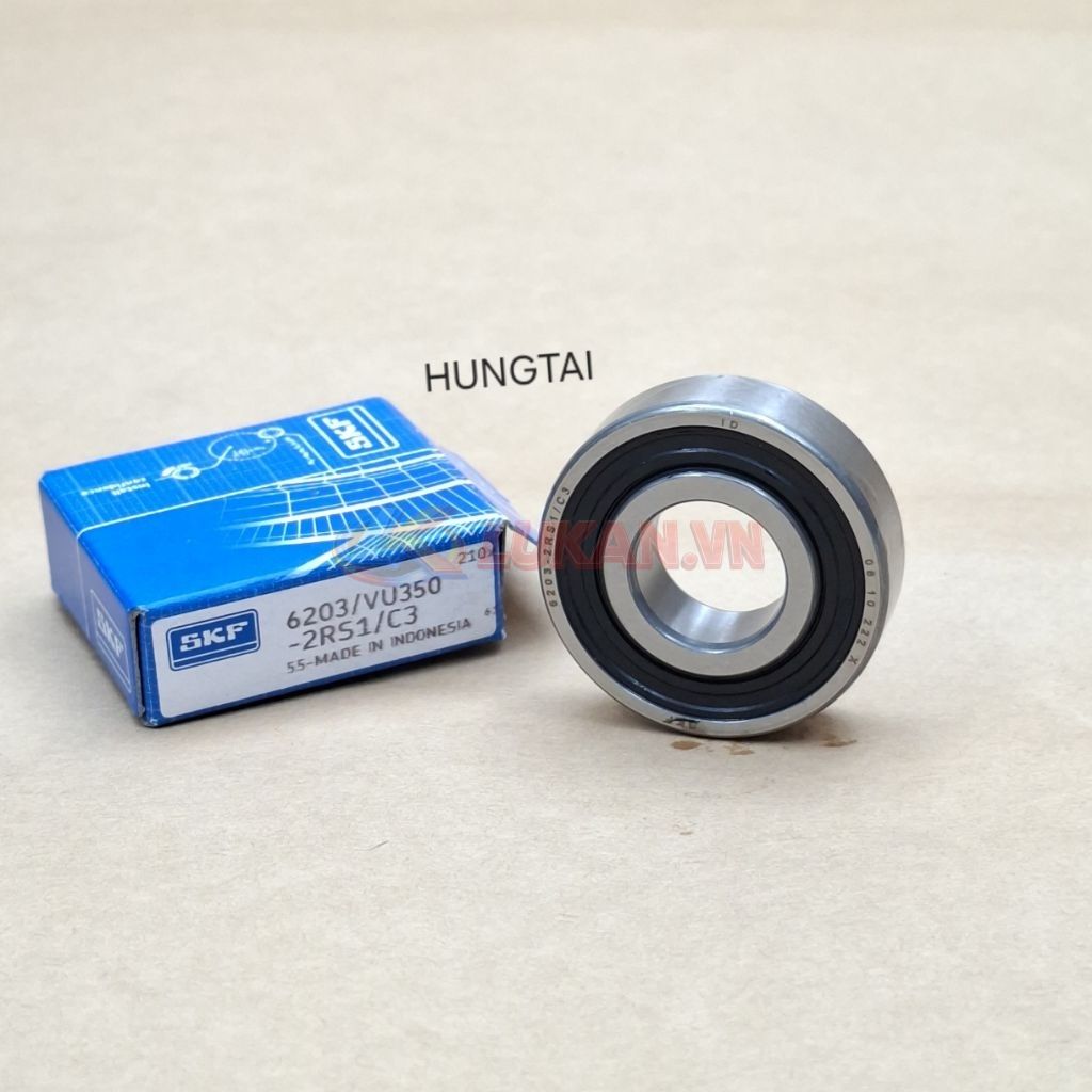 Vòng bi, bạc đạn SKF cùi dĩa nhông tải DREAM, WAVE, FUTURE, CUB.... 6203 zin - Ảnh 3