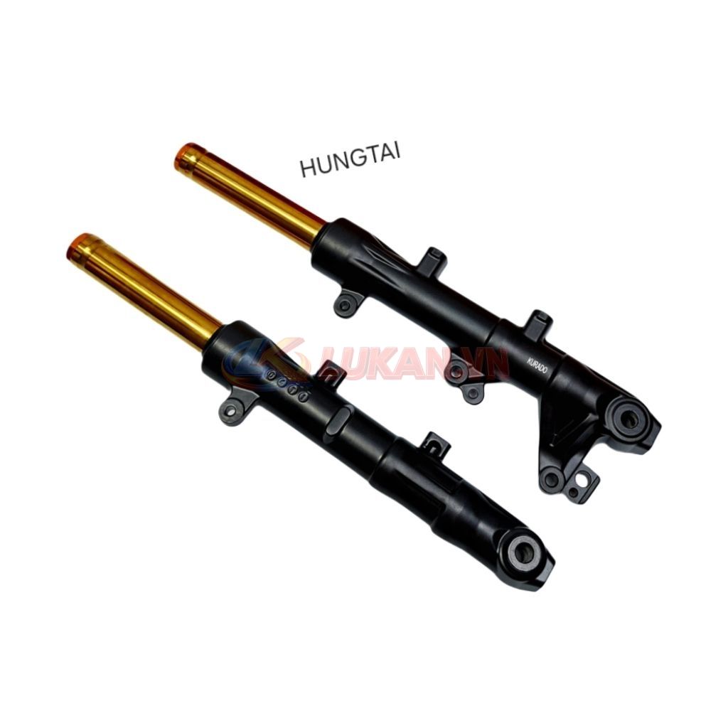 Cặp phuộc nhún, giảm sóc trước ti vàng WINNER X 150.... có tăng chỉnh - Ảnh 4
