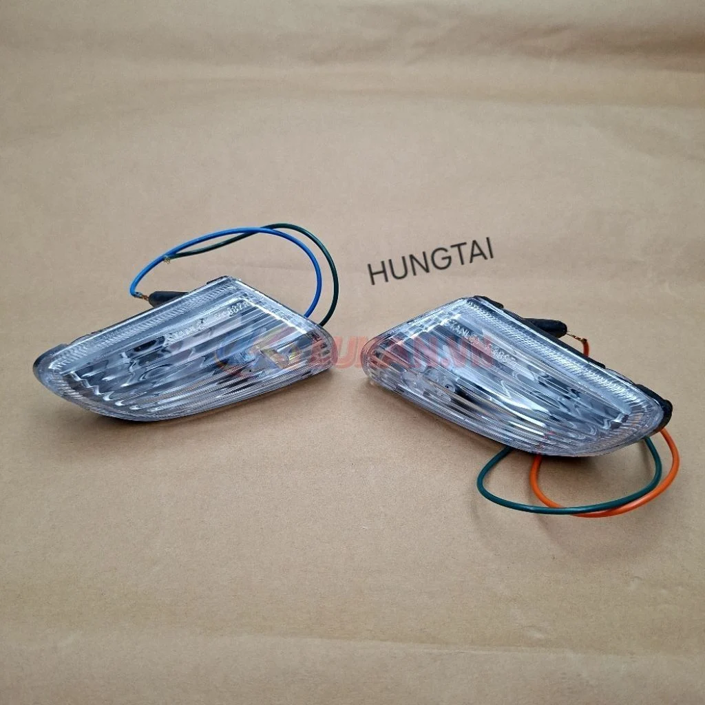Cặp đèn xi nhan trước xe WAVE Thái trắng trong suốt