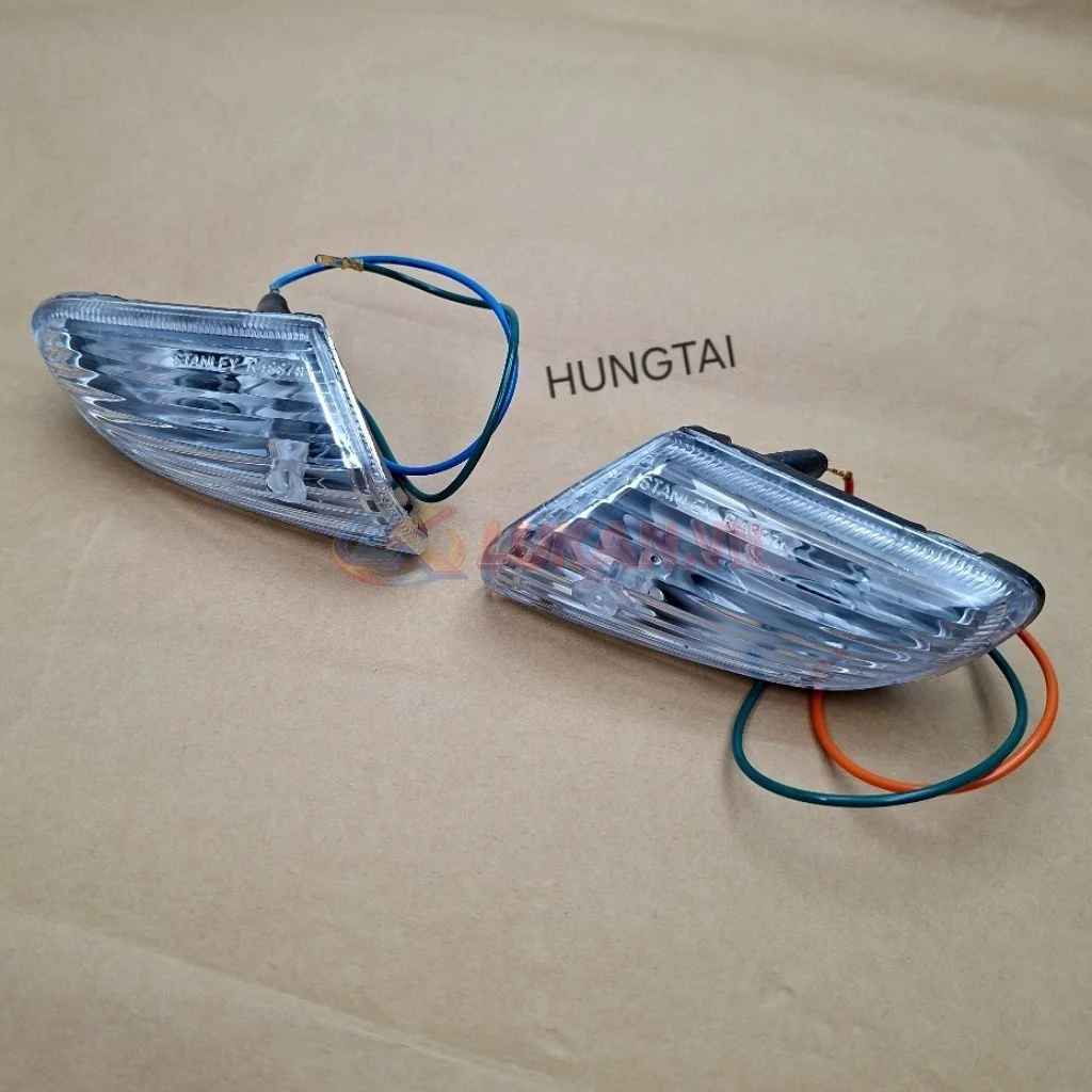 Cặp đèn xi nhan trước xe WAVE Thái trắng trong suốt - Ảnh 2