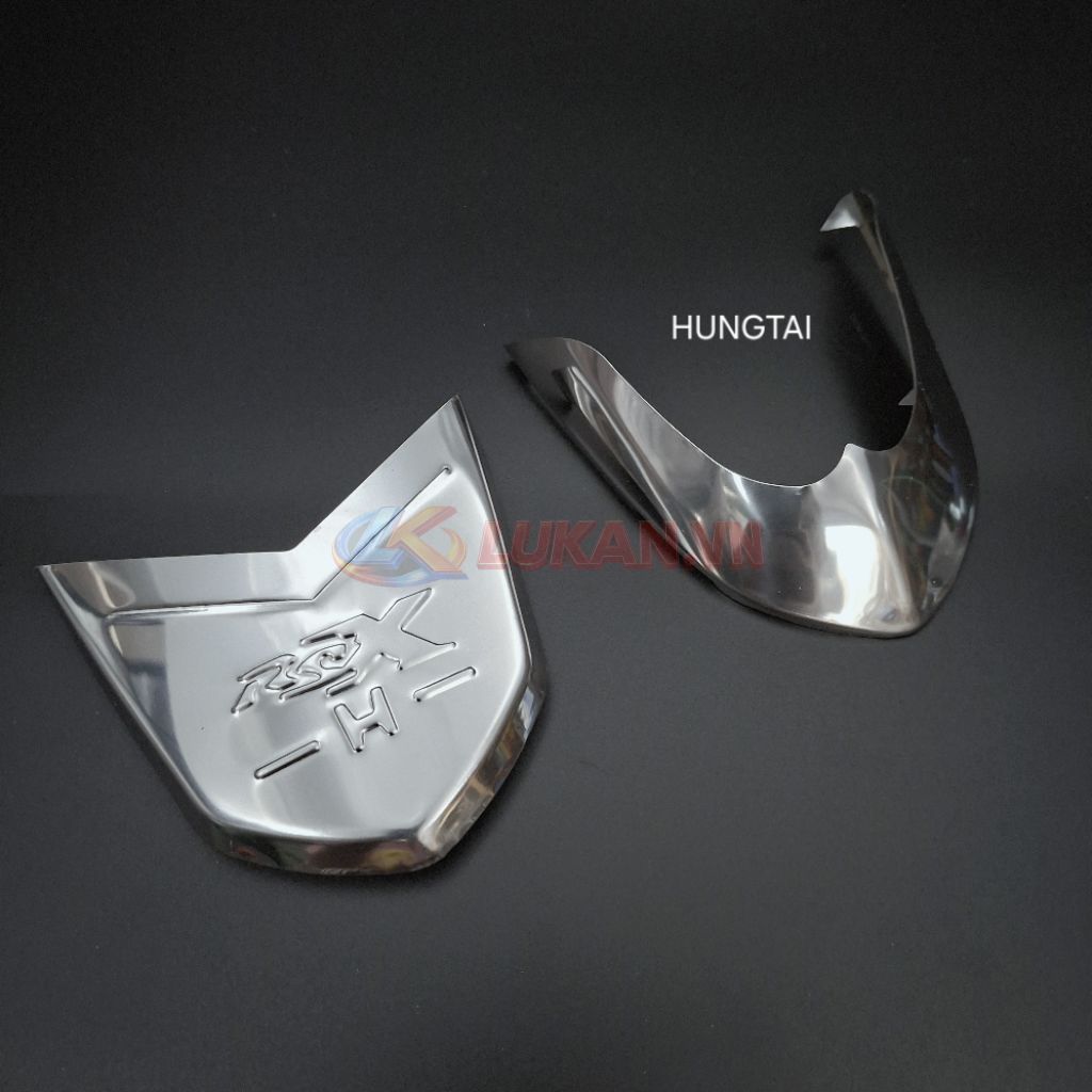 Cặp mũi dè đuôi trắng inox xe WAVE RSX 2014-2018.... - Ảnh 2