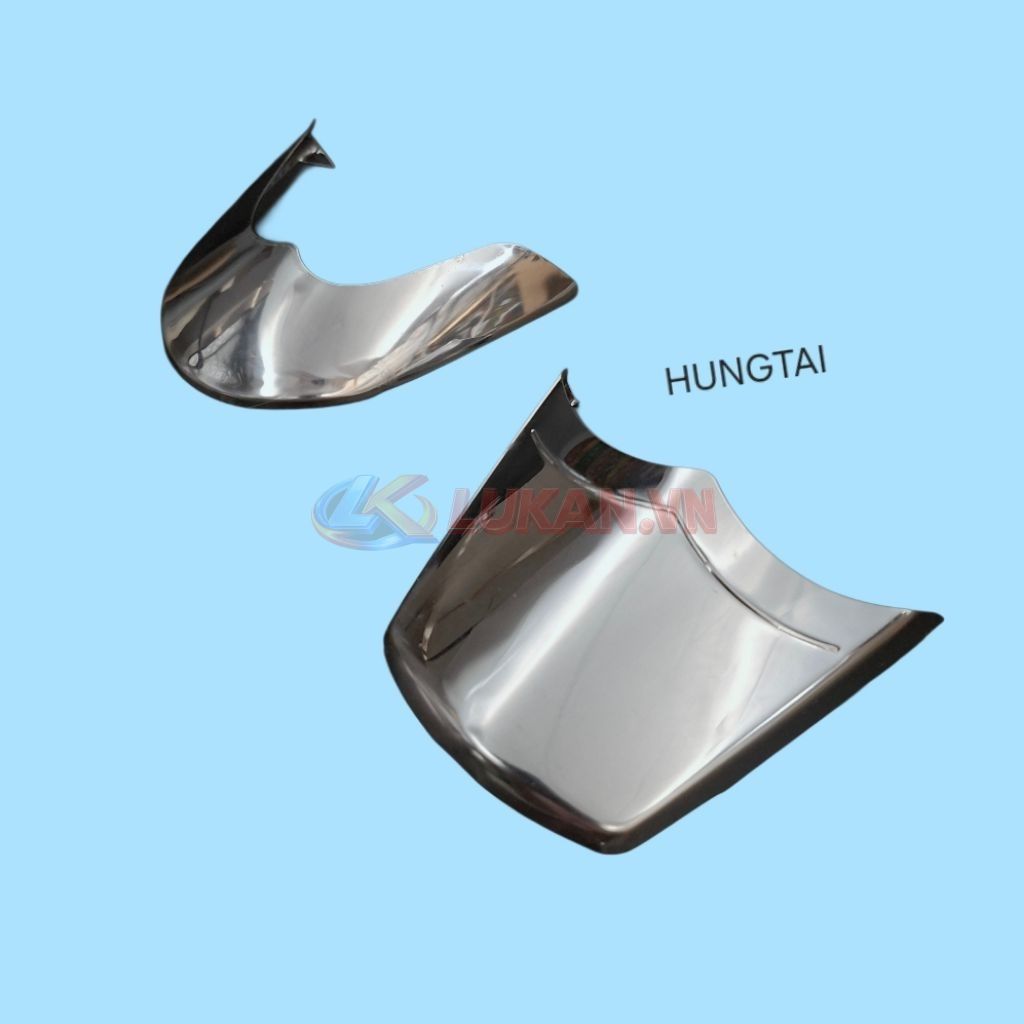 Cặp mũi dè, đuôi chắn bùn trước sau inox WAVE A, ALPHA 110 2017-2025....