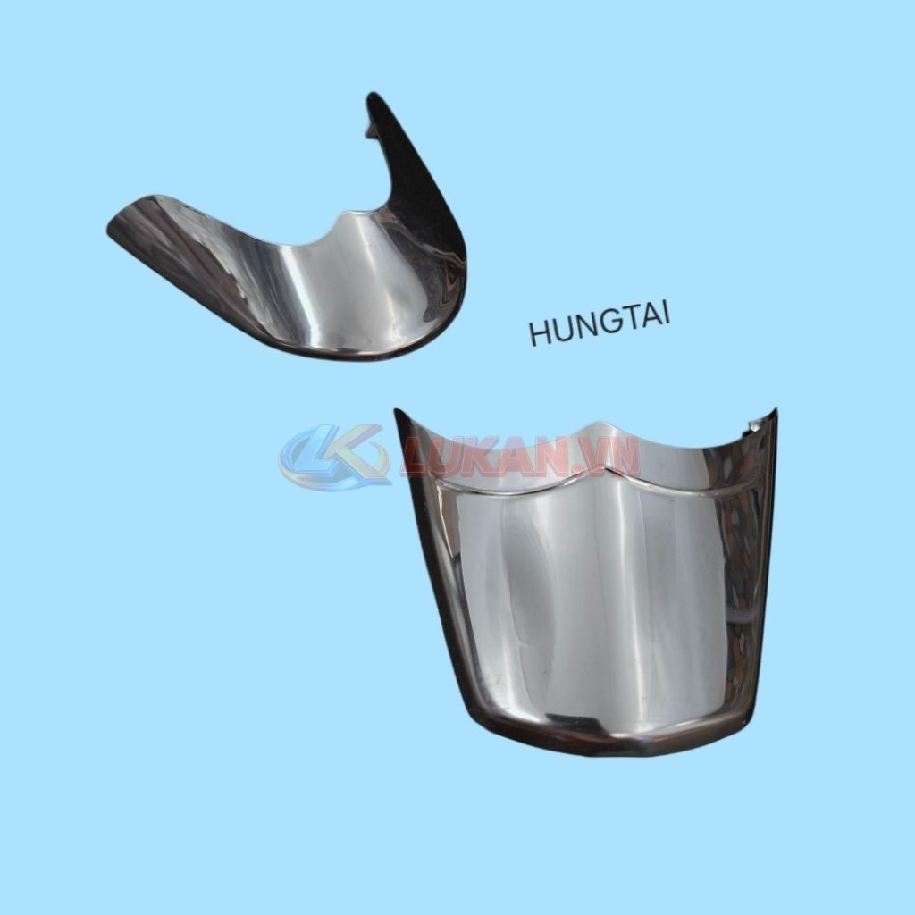 Cặp mũi dè, đuôi chắn bùn trước sau inox WAVE A, ALPHA 110 2017-2025.... - Ảnh 3