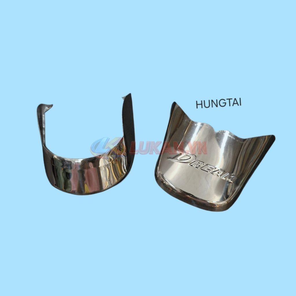 Cặp mũi dè đuôi, chắn bùn trước sau inox Super DREAM 110 2013.... - Ảnh 3