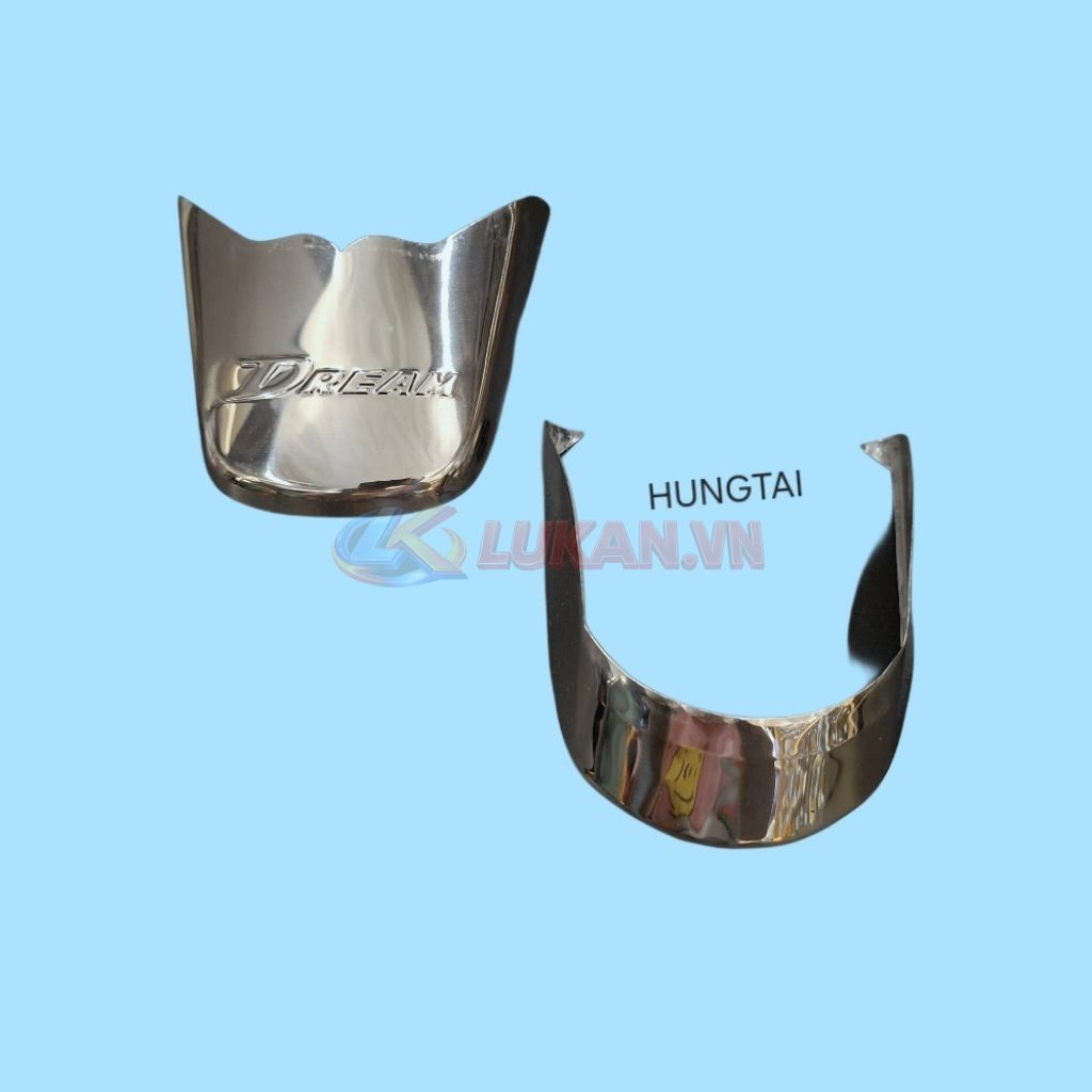 Cặp mũi dè đuôi, chắn bùn trước sau inox Super DREAM 110 2013.... - Ảnh 4