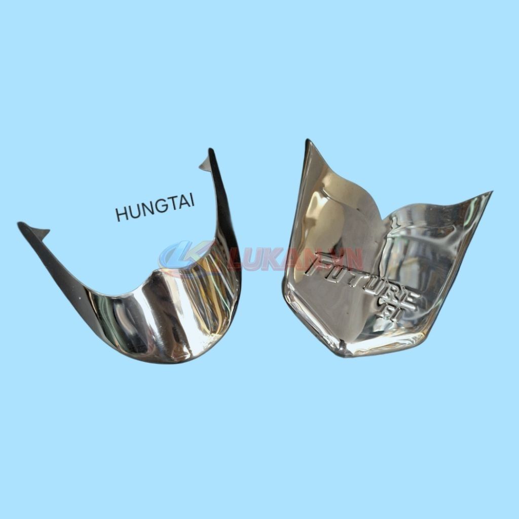 Cặp mũi dè đuôi, chắn bùn trước sau inox xe FUTURE X 125.... zin