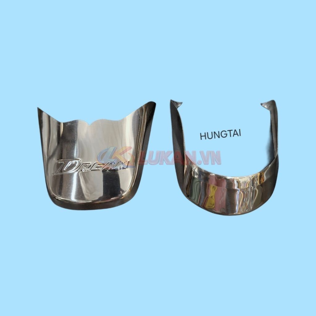 Cặp mũi dè đuôi, chắn bùn trước sau inox Super DREAM 110 2013....