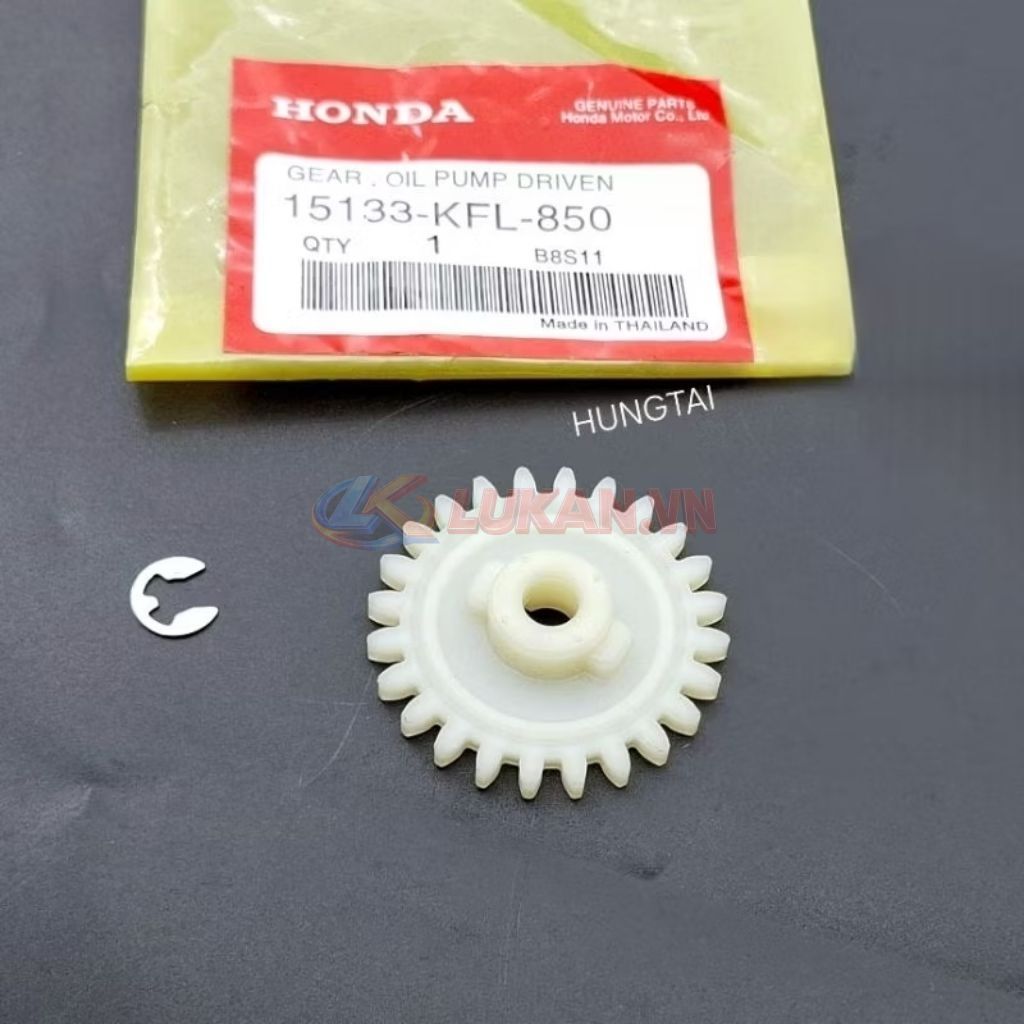 Bánh răng nhựa, nhông bơm nhớt WAVE Thái, FUTURE 110.... zin - Ảnh 2