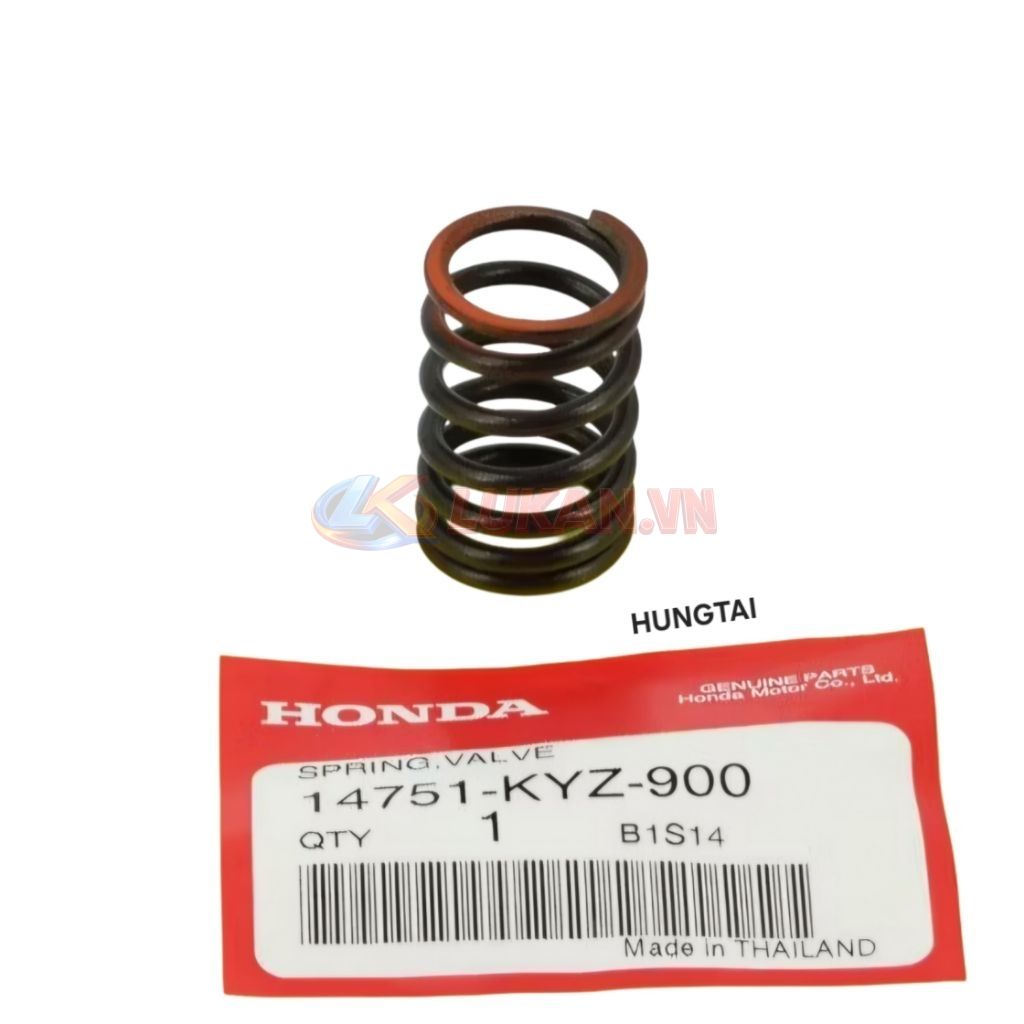 Lò xo xupap đầu bò quylat FUTURE MẬP, LED, WAVE 125... zin 14751-KYZ-900 - Ảnh 5