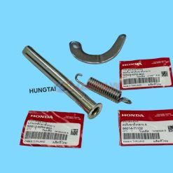 Bộ 3 móc lò xo, cốt chân chống đứng WAVE A, RS, S100, RSX 100... zin