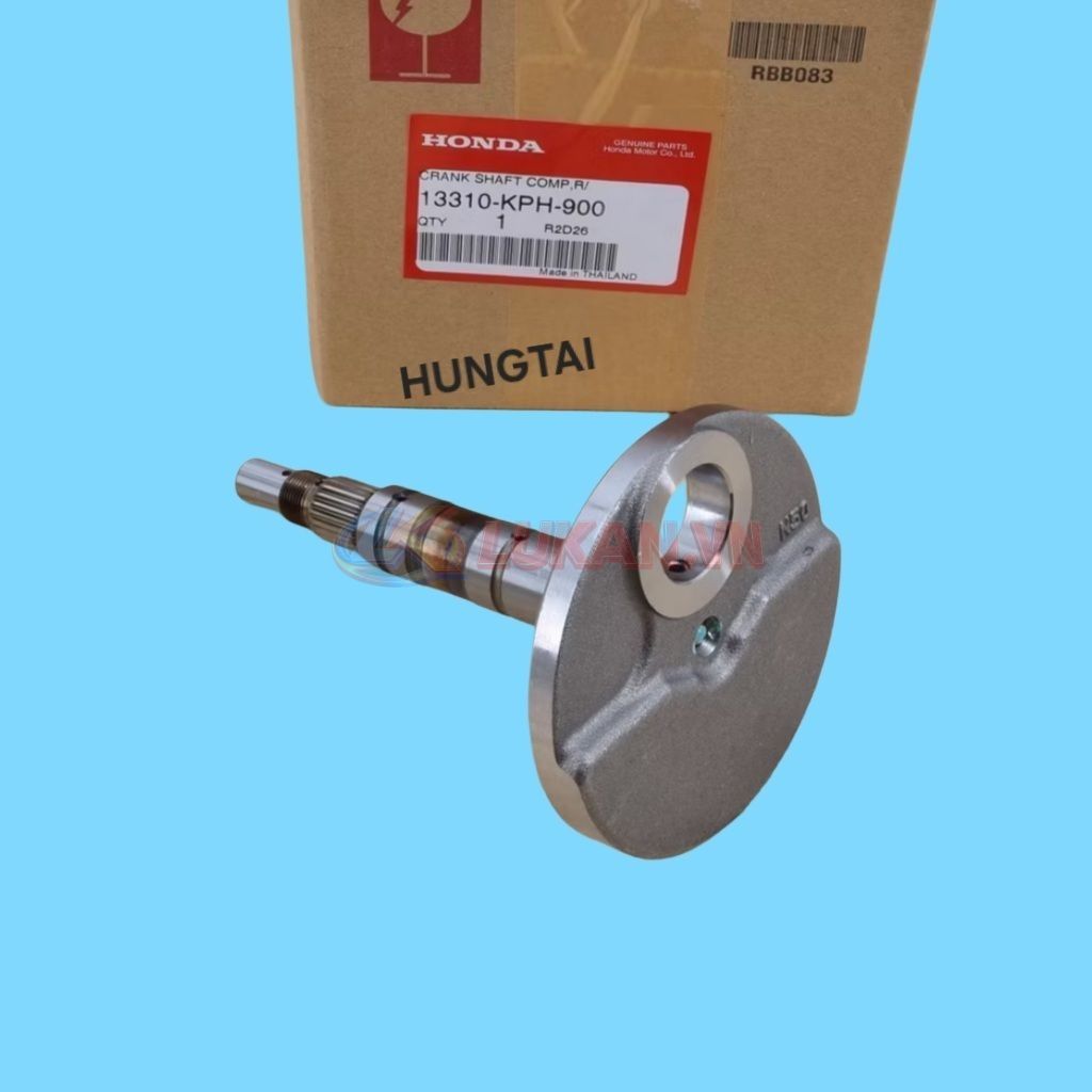 Cặp má dên, trục khuỷu xe FUTURE 2, NEO, X, WAVE 125.... 13310-KPH-900 - Ảnh 2
