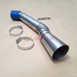 Ống co pô e, mũi heo cổ hút gió inox xe FUTURE LED, WAVE 125....
