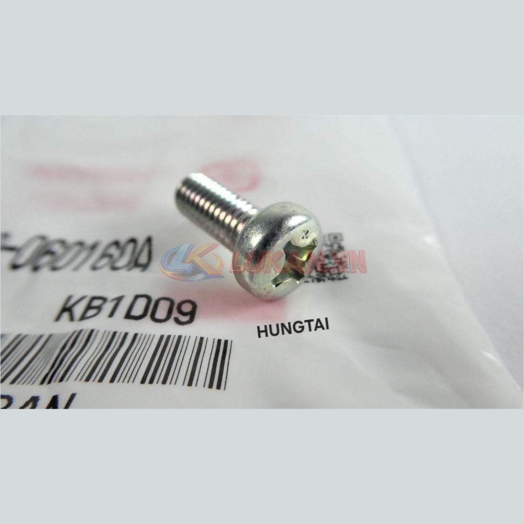Ốc, bu lông sài nhiều xe Honda 6x16 zin 93500-060-160A - Ảnh 3