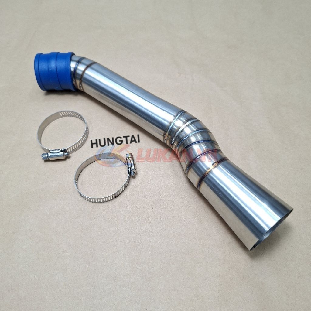 Ống co pô e, mũi heo cổ hút gió inox xe FUTURE LED, WAVE 125.... - Ảnh 6