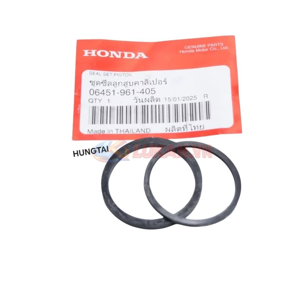Sin cao su phốt, phớt piston heo dầu WINNER, SONIC 150... phanh zin 06451-961-405