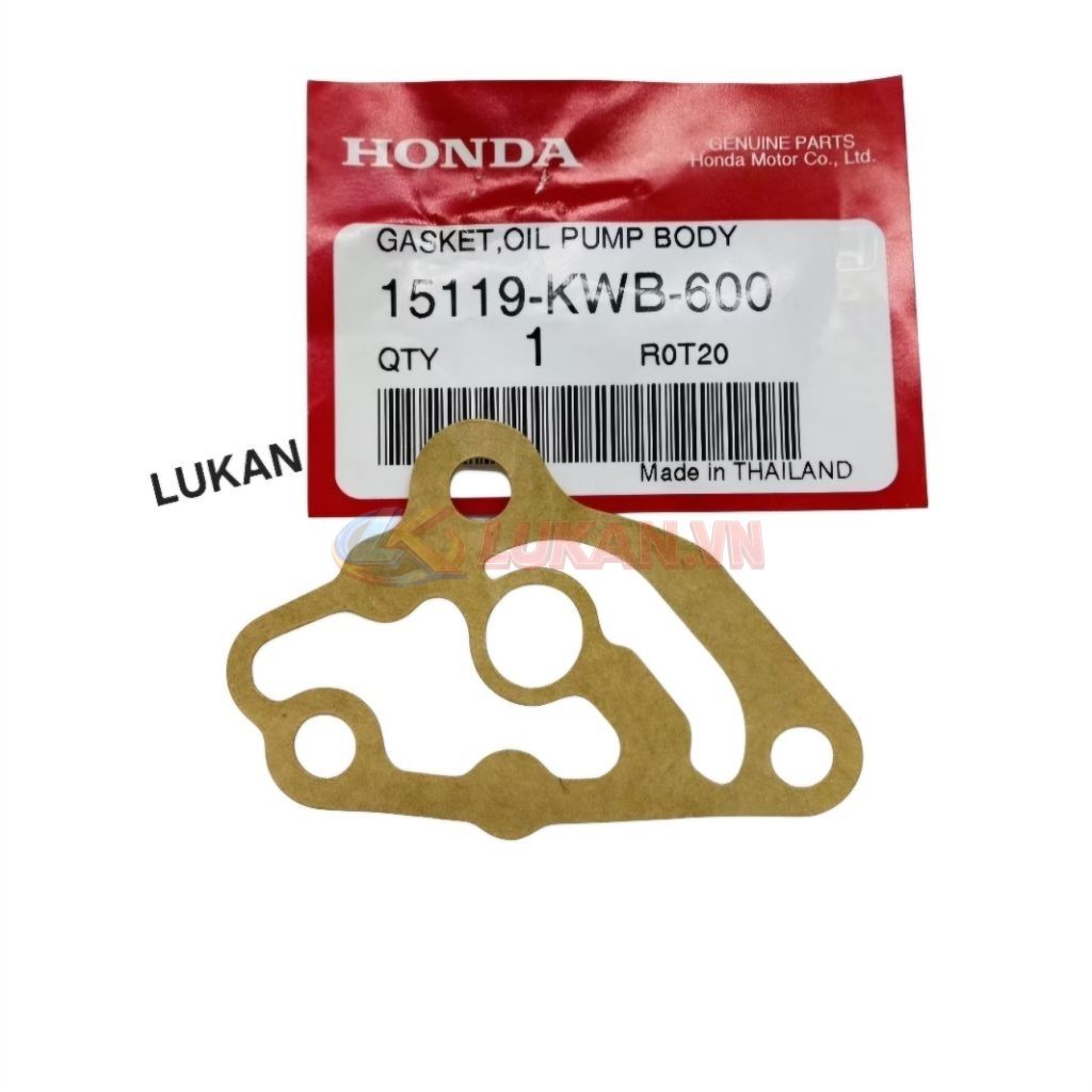 Gioăng, ron bơm nhớt dầu WAVE S110, RSX, BLADE, A110.... 15119-KWB-600 - Ảnh 2