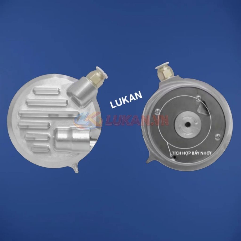 Nắp cam tròn đầu quylat CNC xe DREAM, WAVE... có bẫy nhớt thông hơi - Ảnh 2