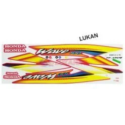 Bộ tem xe WAVE Thái 100.... Vàng