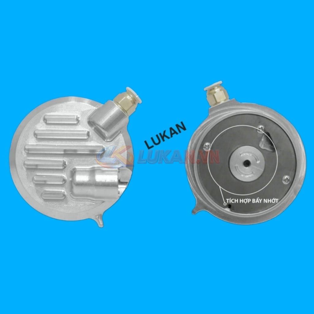 Nắp cam tròn đầu quylat CNC xe DREAM, WAVE... có bẫy nhớt thông hơi - Ảnh 4