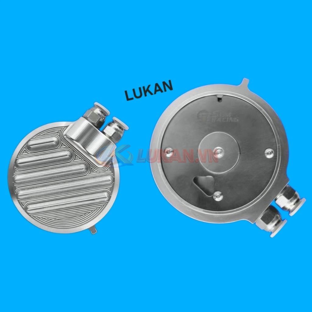 Nắp cam tròn đầu quylat CNC xe DREAM, WAVE... có bẫy nhớt thông hơi - Ảnh 3