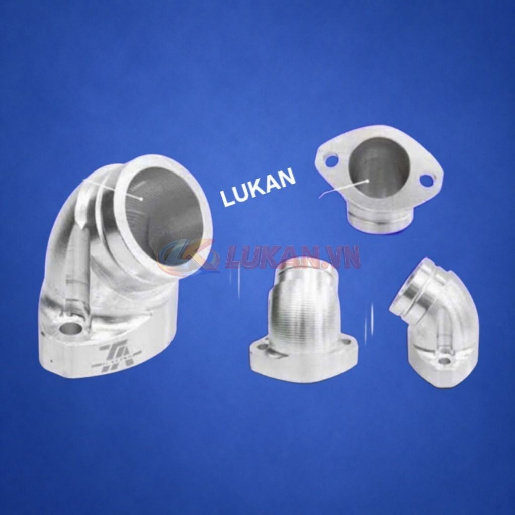 Họng co xăng CNC, cổ hút bình bông mai, ga dẹp xe DREAM, WAVE.... - Ảnh 4