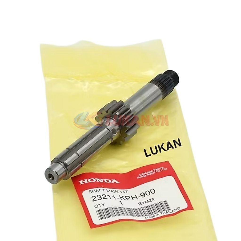 Trục số 1, cốt nhông nồi côn xe FUTURE 2, NEO, MẬP, LED 125.... zin 23211-KPH-900