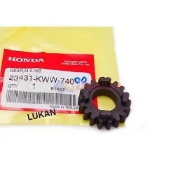 Bánh răng, nhông số 2 cốt nồi WAVE S110, RSX, BLADE, A110... 18T zin 23431-KWW-B10
