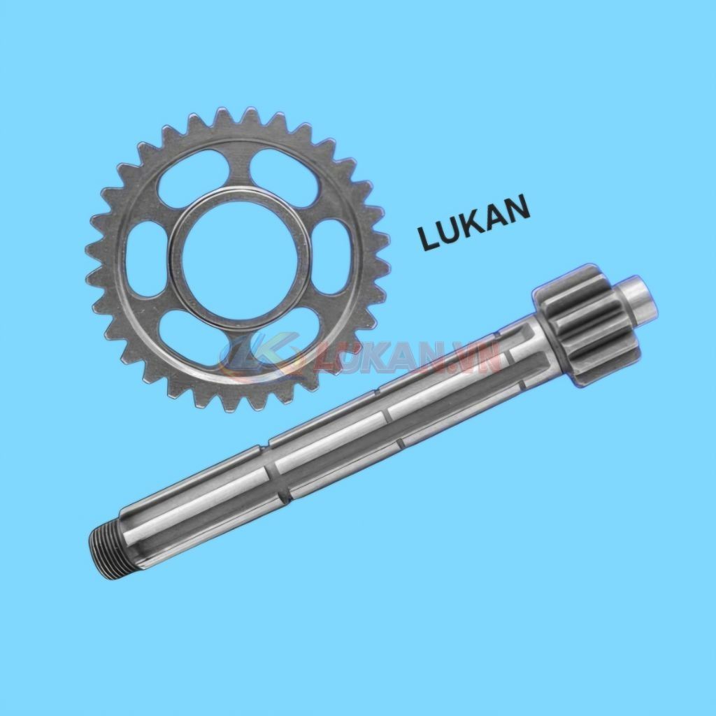 Cặp bánh răng, nhông số 1 đấu xe DREAM, WAVE.... 13, 32T