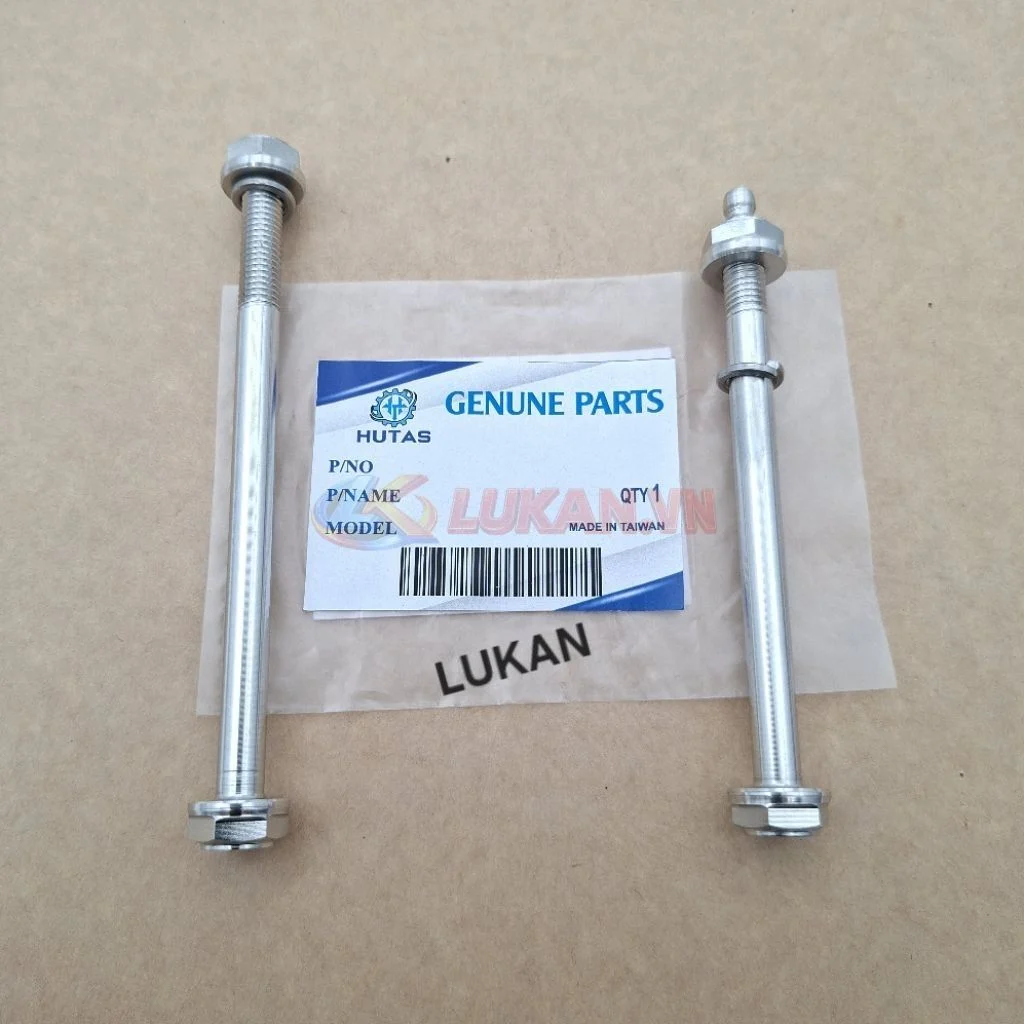 Cặp ốc, trục cốt treo máy inox CNC xe DREAM..... - Ảnh 3