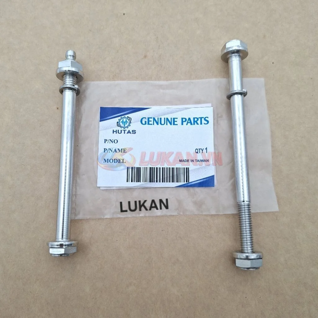 Cặp ốc, trục cốt treo máy inox CNC xe DREAM..... - Ảnh 4
