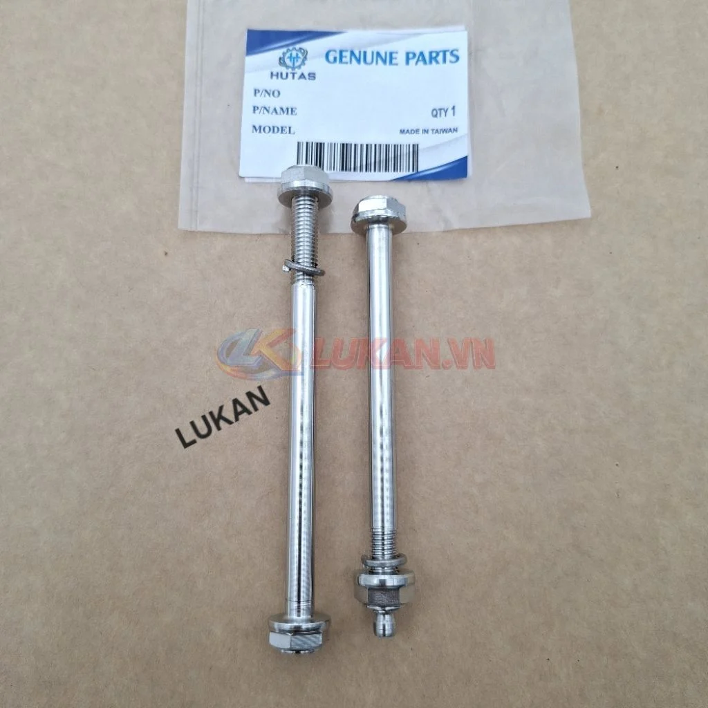 Cặp ốc, trục cốt treo máy inox CNC xe DREAM..... - Ảnh 5