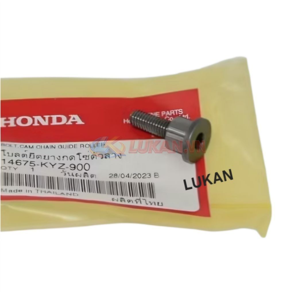 Ốc, bu lông bánh đỡ sên xích cam FUTURE MẬP, LED, WAVE 125... 14675-KYZ-900 - Ảnh 3