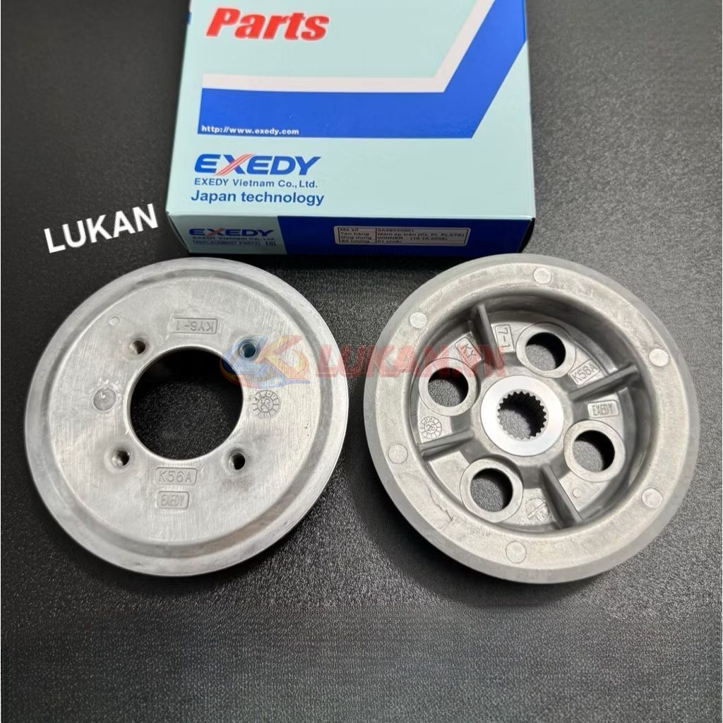 Cặp mặt đế nhôm nồi côn, ly hợp xe WINNER, SONIC 150... EXEDY - Ảnh 3